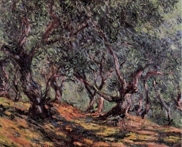 ボルディゲーラのオリーブの木 クロード・モネ Oil Paintings